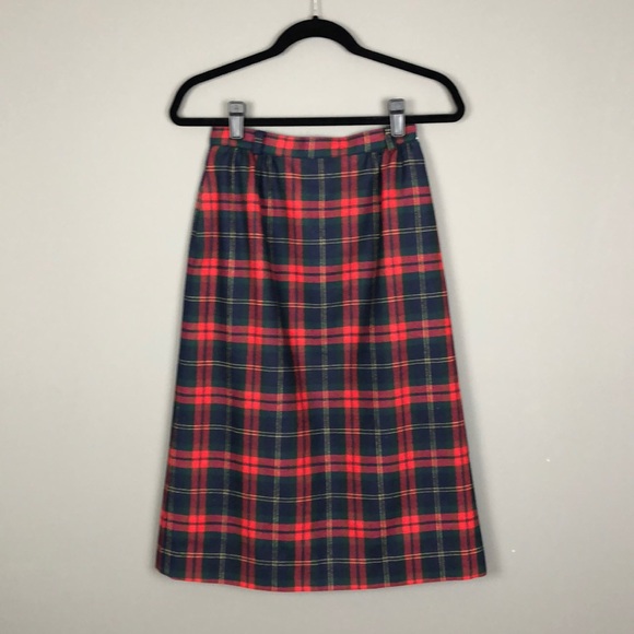 L.L. Bean Dresses & Skirts - Vintage L.L. Bean Plaid Skirt